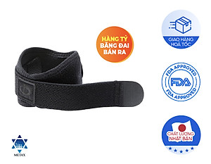 Đai quấn khuỷu tay loại vừa Phiten metax elbow band middle AP246003/AP246004/AP246005