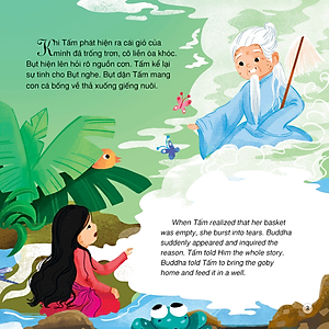 Truyện Cổ Tích Việt Nam (Song Ngữ Việt - Anh) - Tấm Cám