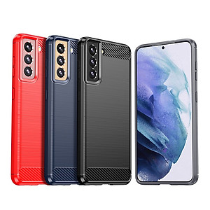 Ốp Lưng Chống Sốc Cho SamSung Galaxy S21 FE, S20 FE Chính hãng RUGGED ARMOR Vân Sợi Carbon, Bảo Vệ Camera Sau - Hàng Chính Hãng