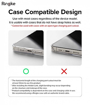 Dây đeo điện thoại RINGKE Holder Link Strap - Hàng Chính Hãng