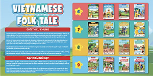 Combo Truyện Đọc Story Vietnamese Folk Tale Pack Full level