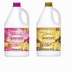 Nước giặt xả 6 in 1 Sawady Thái Lan 3,8L Hương Golden Perfume