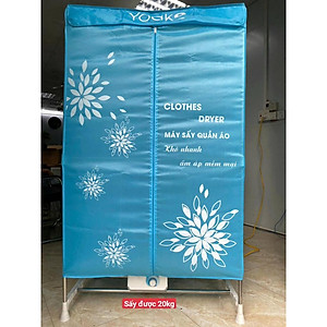 Tủ Sấy Quần Áo Có Điều Khiển Từ Xa và loại cơ Công Suất 1500W-Sấy Nhanh Tiết Kiệm Điện