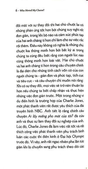 Sách Ai Lấy Miếng Pho Mát Của Tôi ? (Tái Bản)