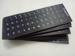 Miếng dán phím chữ ngôn ngữ Tiếng Anh, chuẩn ngôn ngữ US