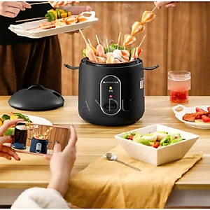 Nồi Cơm Điện Mini Chigo,  Nồi Hầm Cháo, Luộc Dung Tích 1.2L dành cho 1 người ăn