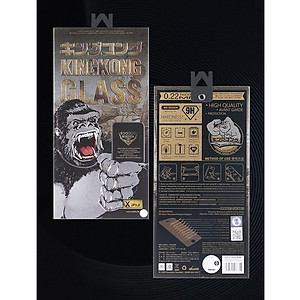HÀNG CHÍNH HÃNG-  Kính cường lực Kingkong iP hộp sắt, không hộp WEKOME cho IP 6 Plus 7 8 X XS Max 11 12 Pro 13 13pro 13 PROMAX