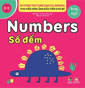 Sách Bộ 8 quyển My First picture Encyclopedia, Thư viện hình ảnh đầu tiên cho bé ( Song ngữ ) cho bé từ 0-6 tuổi