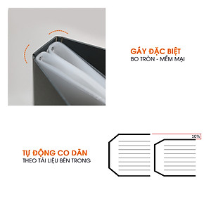 Bìa Lá A4 Switch OFF AO+, Túi Dày 0.06 mm (20 Lá/ 40 Lá)