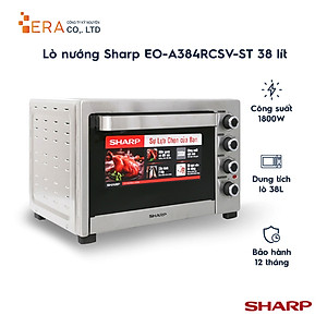 Lò Nướng Sharp EO-A384RCSV-ST (38L) - Hàng Chính Hãng