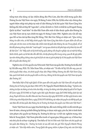 Quá Trình Xác Lập Của Nhà Nước Việt Nam Tại Quần Đảo Hoàng Sa Và Trường Sa