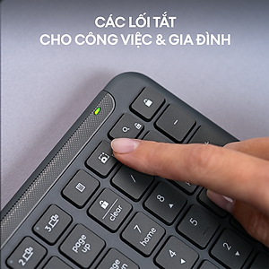 Bàn phím không dây mỏng Logitech Signature K950 - Hàng Chính Hãng