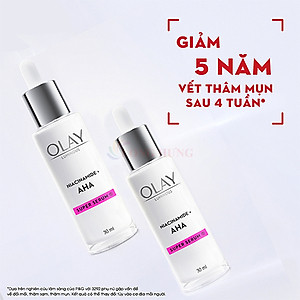 Tinh chất dưỡng trắng Olay Luminous Super Serum Niacinamide + AHA (30ml) - Hàng chính hãng