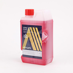 Nước Làm Mát Động Cơ Màu Đỏ AISIN Long Life Coolant 20% 1 Lít LCPM20A1LR - Nhập Khẩu Chính Hãng