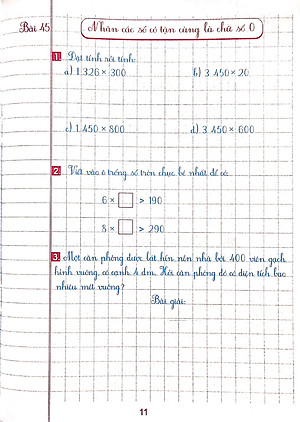 Luyện Tập Toán 4 Quyển 1 + Quyển 2 - Trình Bày Trên Giấy Ô Li (Bám Sát SGK Chân Trời Sáng Tạo)