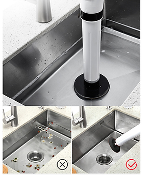 Dụng cụ thông tắc bồn cầu, cống bằng khi nén áp lực siêu mạnh