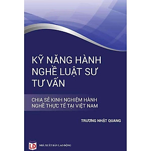 Sách Kỹ năng hành nghệ luật sư tư vấn