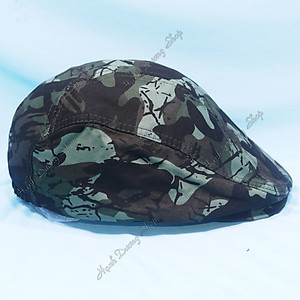 Nón beret bít đuôi, thiết kế mỏ vịt độc đáo, quà tặng cho người trung niên, vòng đầu 58cm - Hạnh Dương