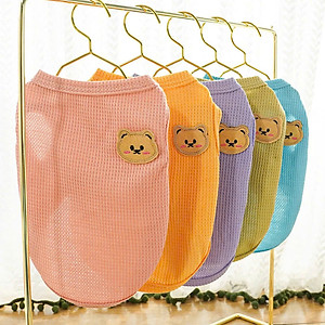 ÁO THUN BA LỖ THÔNG HƠI CHO THÚ CƯNG CHÓ MÈO