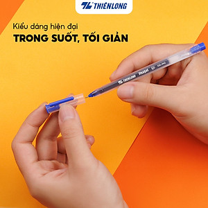 Combo 5/10/20 Bút gel Thiên Long mực khô nhanh,nét viết êm mượt Flexgel ngòi 0.5mm phù hợp cho học sinh,sinh viên GEL-042