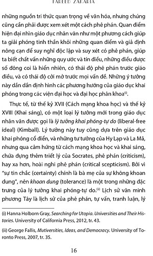 Biện hộ cho một nền giáo dục khai phóng