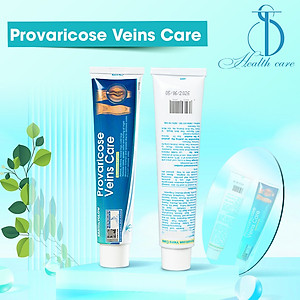 1 Tuýp Provaricose veins care - Hỗ trợ cải thiện giãn tĩnh mạch, viêm khớp cấp và mãn tính, vết bầm do tác động cơ học - Earthlyglow (65gram)