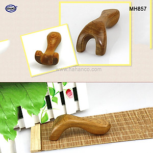 Dụng Cụ Mát xa Gỗ Bách Xanh (MH857) Cổ, vai, mắt, mũi, mặt, kiểu thái - Có mùi thơm dịu - Chăm sóc sức khỏe
