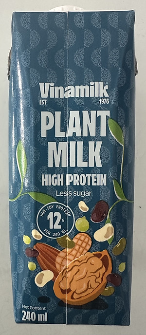 Combo Sữa hạt Vinamilk Cao Đạm Ít Đường Hộp 240ml
