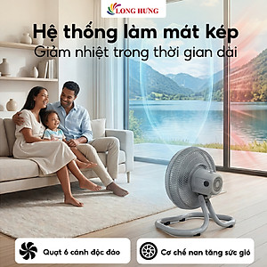 Quạt sàn Tefal Turbo Silence Plus VH686790 - Hàng chính hãng