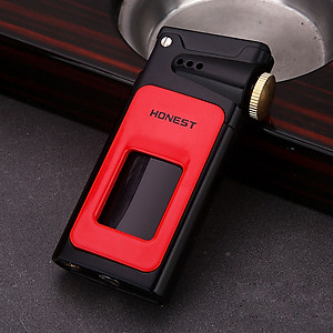 Vỏ Hộp Quẹt Bật Lửa Xăng Đá Honest BCZ-805 Thiết Kế Lộ Thiên-Tặng Đá Lửa