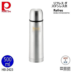 Bình inox giữ nhiệt cao cấp Pearl Metal Refres - Hàng nội địa Nhật Bản |#nhập khẩu chính hãng|