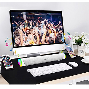 Loa Vi Tính SoundMax SB-201 2.0 12W - Hàng Chính Hãng.