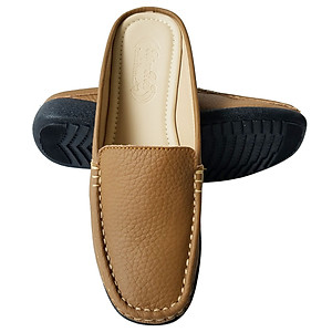 Dép Sục Nữ Da Bò Thật BIGGBEN Cao 3 phân SBN45