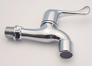 Vòi hồ nhựa ABS mạ Chrome Eurolife EL-HN03 (Trắng bạc)