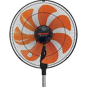 Quạt lỡ Senko LTS1636 Đen Cam - Hàng Chính Hãng