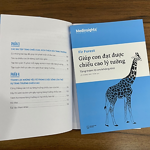 Sách Giúp Con Đạt Được Chiều Cao Lý Tưởng