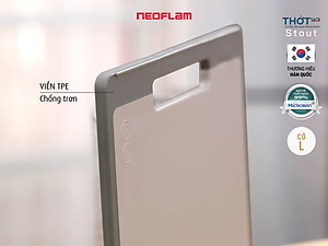 [Hàng chính hãng] Thớt sạch Neoflam, Loại Stout. Nhiều Size S, M, L.Thớt nhựa PP an toàn, trộn lẫn Microban kháng khuẩn, nấm mốc.