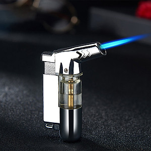 Vỏ Hộp Quẹt Bật Lửa Gas BCK862 Khò 1 Tia Mạnh Mẽ Nhìn Rõ Lượng Gas - Nhiều Màu