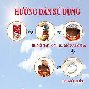 Cháo sen bát bảo 0 đường Minh Trung 365g - CSBB 0 Đường 12 (combo 12 lon)