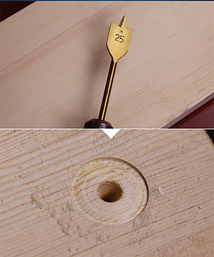 Bộ 6 Mũi Khoan Khoét Gỗ Đuôi Cá  Milliken Tampe NL-3028 - Màu sắc ngẫu nhiên