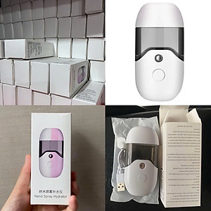 Máy Xông Làm Đẹp Da Mặt Máy xông hơi mặt Máy Xông Tinh Dầu Mặt Mũi Họng Mini Hàng Chính Hãng - Xông Hơi Thảo Dược Tại Nhà - An Toàn Hiệu Quả  (BẬT: BẤM NÚT 2 LẦN)