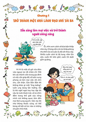 Sách - Khơi Dậy Khả Năng Lãnh Đạo Cho Trẻ - Phương Pháp Hướng Dẫn Trẻ Trở Nên Xuất Sắc Hơn - Nhà Xuất Bản Dân Trí