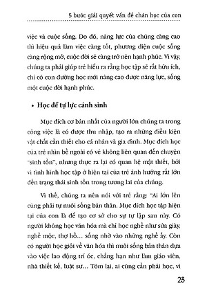 Sách Cha Mẹ Phải Làm Gì Khi Con Không Thích Học - 5 Bước Giải Quyết Vấn Đề Chán Học Của Con