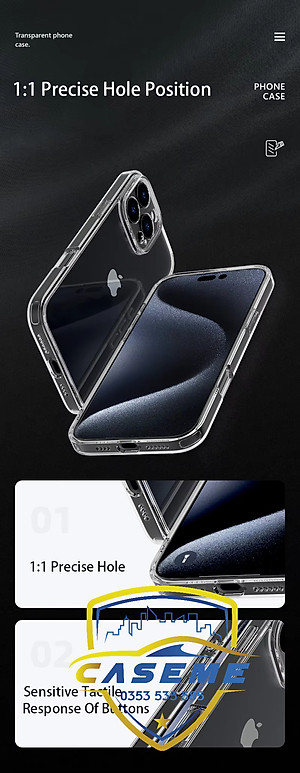 Ốp lưng cho iPhone 16 Pro Max, iPhone 16 Pro, iPhone 16 Plus, iPhone 16 hiệu LIKGUS trong suốt bảo vệ camera, chống ố, chống sốc cao cấp - Hàng chính hãng.