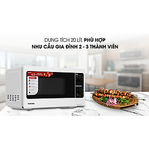 Lò Vi Sóng Toshiba ER-SM20(W1)VN (20 Lít) - Hàng Chính Hãng