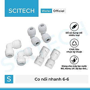 Co nối nhanh 2 đầu dây dùng trong máy lọc nước - Hàng chính hãng