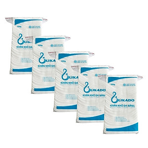 Combo 4 Bịch Khăn Vải Khô Likado (300g)