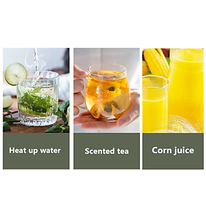 Máy làm sữa hạt mini đa năng Elecplus EP-S500A 6 Chức năng: Nấu sữa hạt, Xay sinh tố, Nấu cháo, Pha trà, Đun nước sôi, Vệ sinh máy - HÀNG NHẬP KHẨU