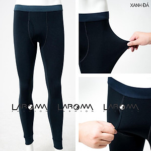 LAROMA Quần Giữ Nhiệt Nam | Thiết Kế Basic - Vải Thơm - Kháng Khuẩn - Giữ Ấm - Co Giãn - Đàn Hồi - Mềm Mại - Dễ Vận Động
