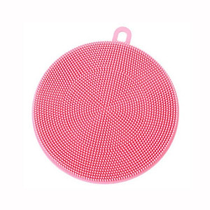 Bộ 3 miếng cọ rửa đa năng silicon (giao màu ngẫu nhiên)